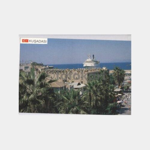Kuşadası Kervansaray Liman Görünüş Kartpostal