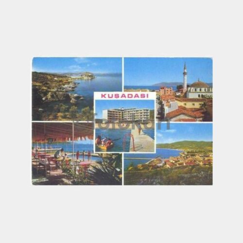 Kuşadası 5 Değişik Görünüş Kartpostal