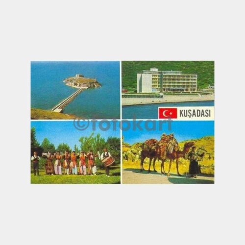 Kuşadası 4 Görünüm Kartpostal