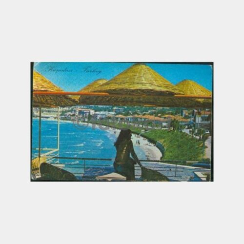 1970 Kuşadası Konulu Kartpostal