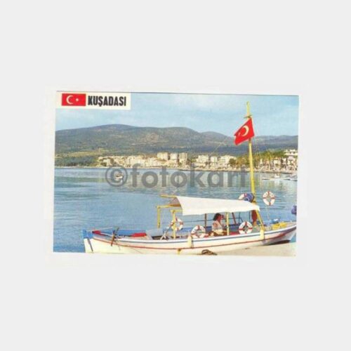 Kuşadası Sahilden Görünüş Kartpostal