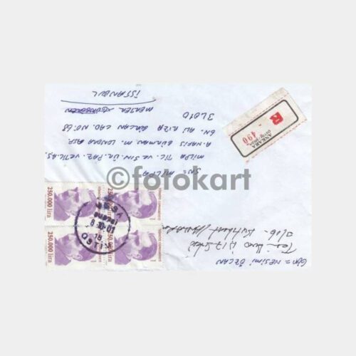 2001 MESA Ostim Ankara Posta Damgalı Zarf