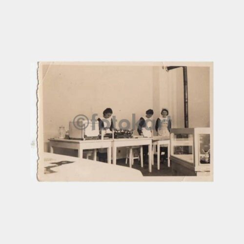 1938 Yemek Kültürü Pasta Yapımı Fotoğraf