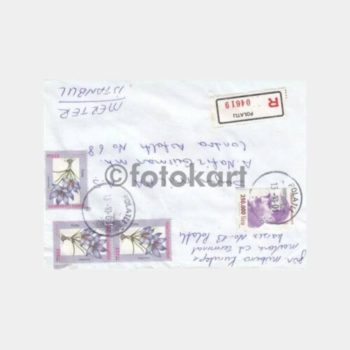 2001 Polatlı Posta Damgalı Zarf