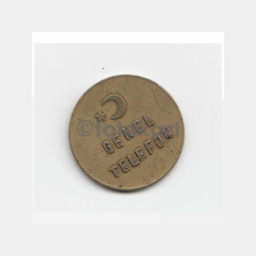 1951 T.C. Genel Telefon Jetonu - Görsel 2