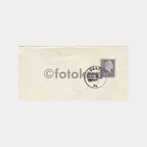 1976 Ürgüp Posta Damgalı Zarf