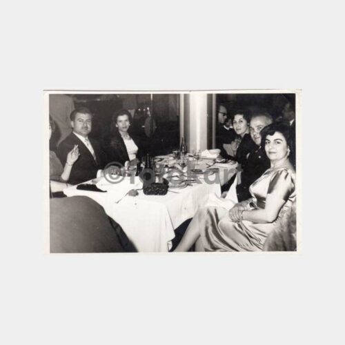 1955 Yemek Kültürü Konulu Fotoğraf