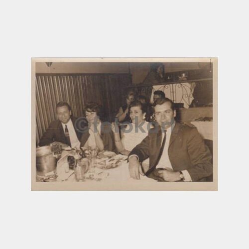 1966 Yemek Kültürü Konulu Fotoğraf