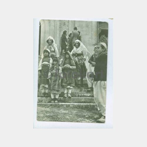 1943 Arnavutluk İşkodra Sansür Damgalı Kart