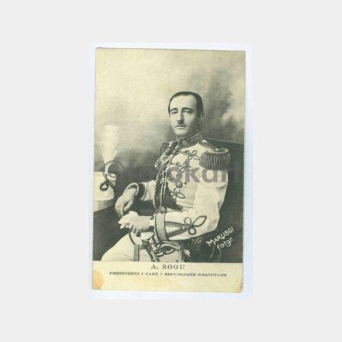 1926 Arnavutluk Kralı Ahmet Zogu Kartpostal