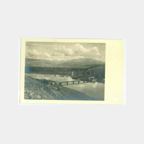 1918 Arnavutluk İşkodra Genel Görünüş Kartpostal