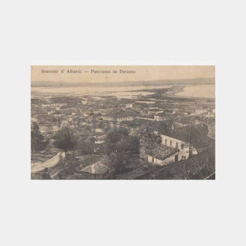 1910 Arnavutluk Dıraç Durres Şehir Kartpostal