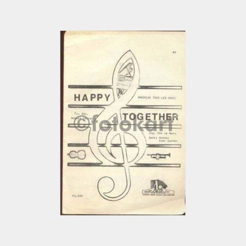 Happy Together Beatles Şarkı Sözü Notası