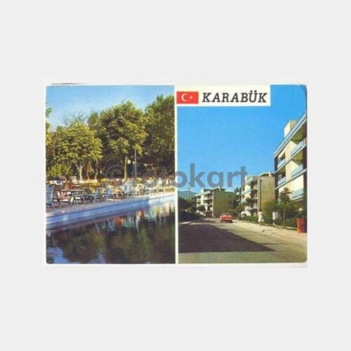 1982 Karabük 2 Değişik Görünüş Kartpostal