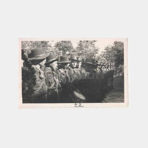 1939 Kütahya İzcileri Ankaraya Gidiş Fotoğraf