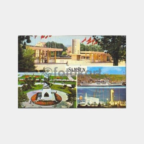 Samsun Karadenizin En Büyük Şehri Kartpostal