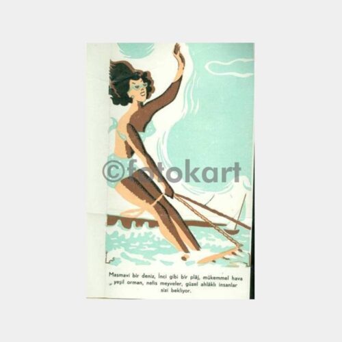 1960 Abana Turistik Çağrı Mektubu - Görsel 2