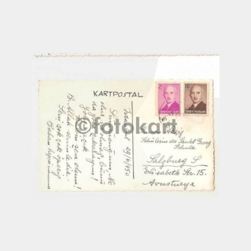 1950 Moda'dan Adalar Görünüş Fotokart - Görsel 2