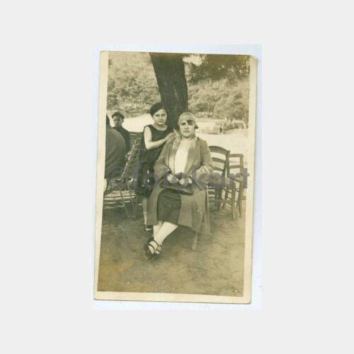 1928 Adalar Gezisinde Kadın Görünüş Fotoğraf
