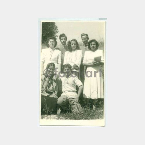 1949 Avni Anıl Türk Musiki Sanatçı Aile Fotoğraf