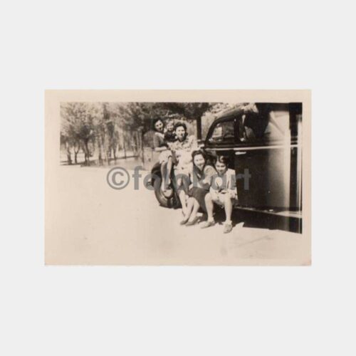 1944 Ankara 1 Mayıs Tarihli 2 Adet Aile Fotoğraf - Görsel 2