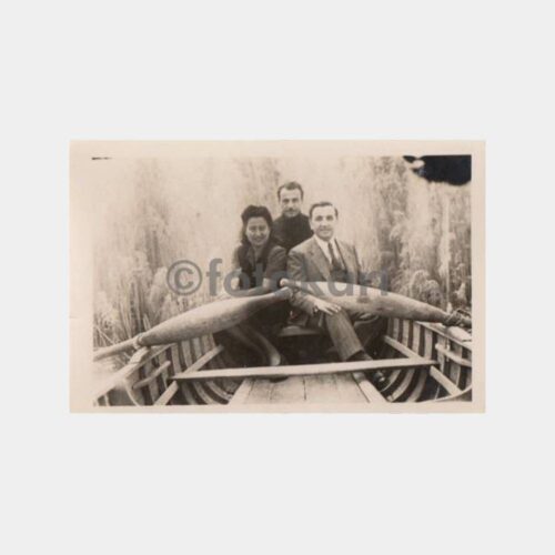 1944 Ankara 1 Mayıs Tarihli 2 Adet Aile Fotoğraf