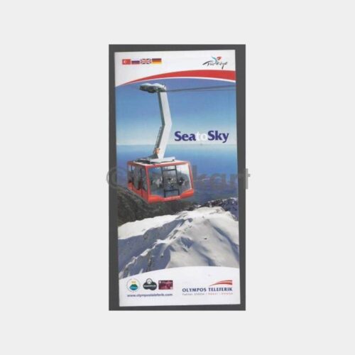 2017 Antalya Olimpos Teleferik Turistik Broşür