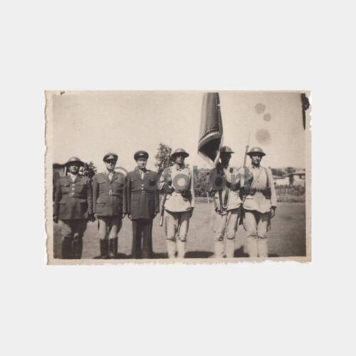 1946 Çaycuma Askerlik Yemin Töreni 2 Adet Fotoğraf - Görsel 3