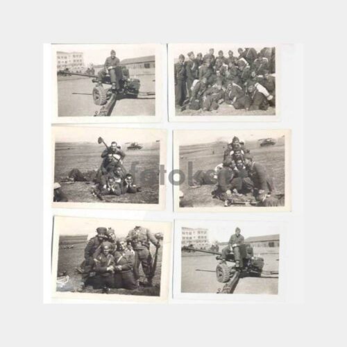 1950 Askeri Topçu Eğitimi Konulu Fotoğraflar