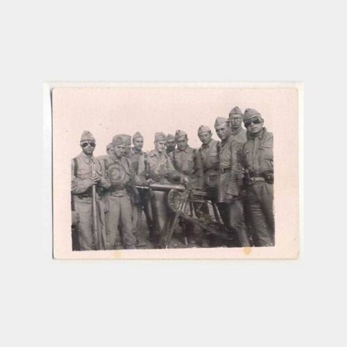 1949 Askeri Topçu Eğitimi Konulu Fotoğraf
