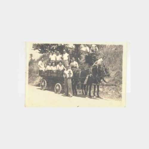 Eski Atlı Fayton Küçük Fotoğraf