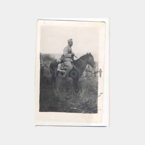 Tatbikatta Atlı Asker Fotoğrafı