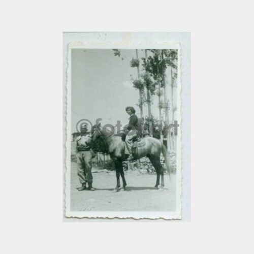 1950 Alacahöyük Atlı Kadın Fotoğraf