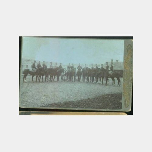 1900 Süvari Atlı Birliği Kabinet Fotoğraf