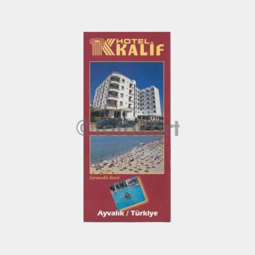 1986 Ayvalık Turistik Otel Broşürü