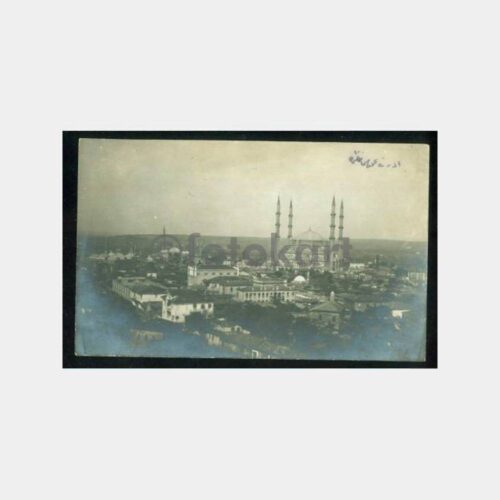 1929 Edirne Konulu Fotokart