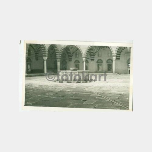 1949 Edirne Selimiye Şadırvanı Görünüş Fotoğraf