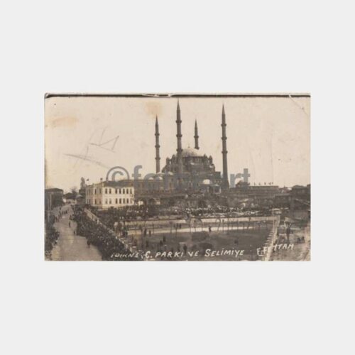 1930 Edirne Selimiye Park Konulu Fotoğraf