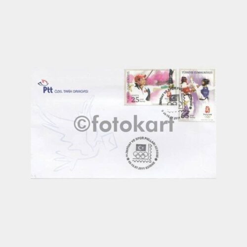 2011 Edirne Olimpiyat Pulları Sergisi FDC