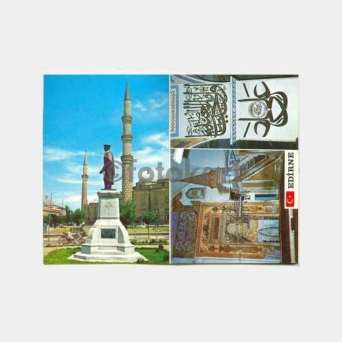 Edirne 12 Görünüş Kartpostal Albümü - Görsel 2