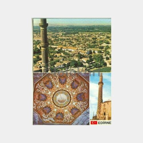 Edirne 12 Görünüş Kartpostal Albümü