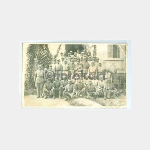 1941 Edirne Yeni İmaret Askerler Fotoğraf