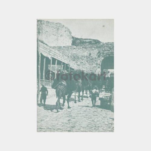 Eski İstanbul Edirnekapı Reprodüksiyon Baskı Kartpostal