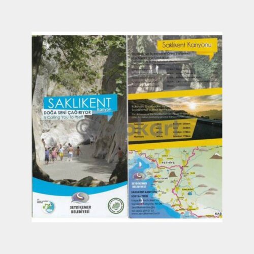Fethiye Saklıkent Kanyonu Turistik Broşürü