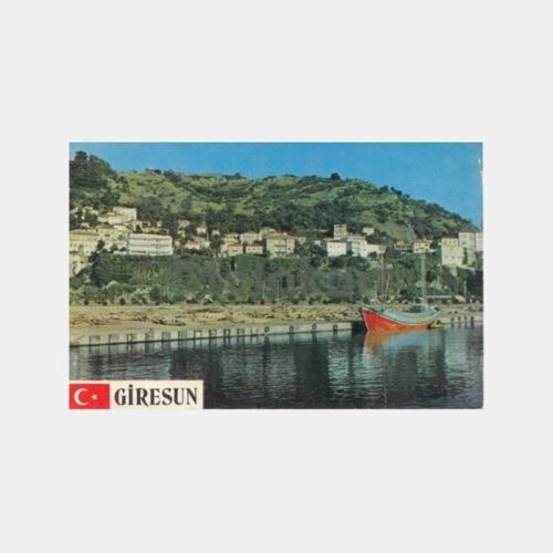 1975 Giresun Sahilden Görünüş Kartpostal