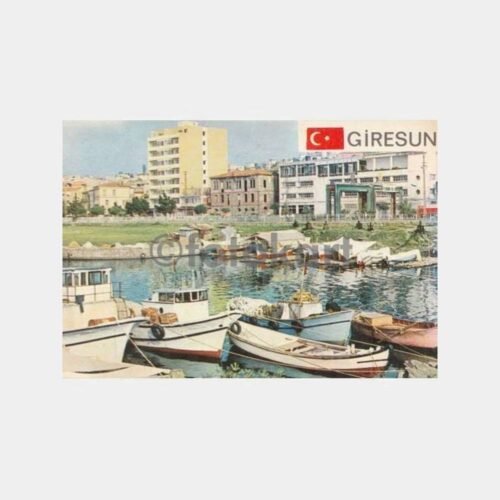 1975 Giresun Sahilden Görünüş Kartpostal