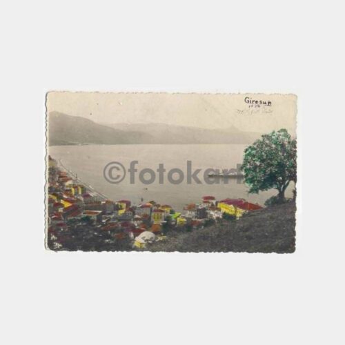 1935 Giresun El Boyama Eski Fotokart