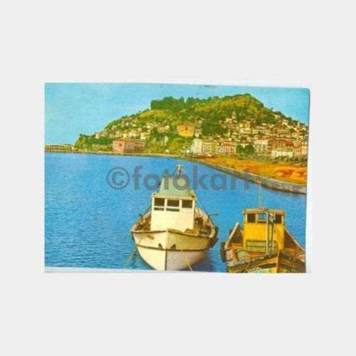 1968 Giresun Mendirek Görünüş Kartpostal