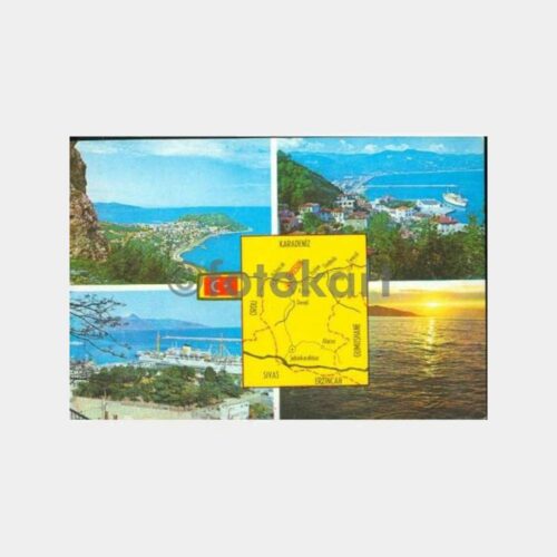 Giresun Muhtelif Görünüş Kartpostal