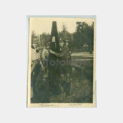 1946 Ankara İzciler Törene Hazırlık Fotoğraf
